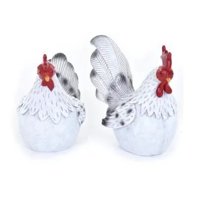 Gallina ceramica h.15