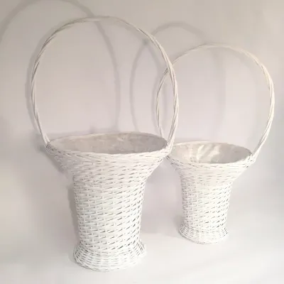 Cbb-corbeille d.48 bianco (set 2)