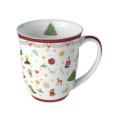 Mug h.10 ornaments