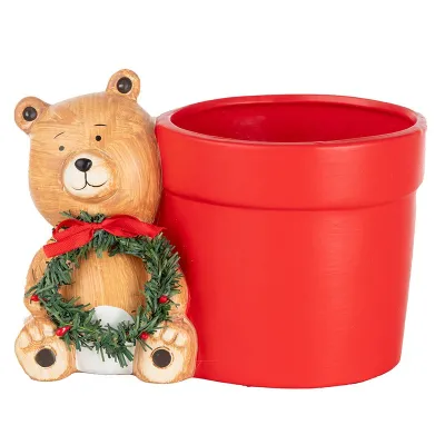 Cachepot c.orso h.15