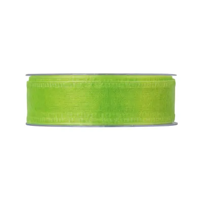 Nastro organza bord.mm.40 m.50 v.chiaro