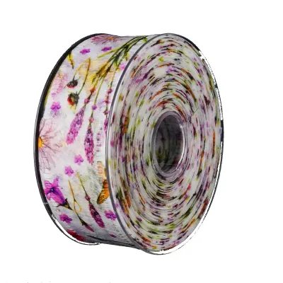 Nastro primavera decof. mm.40 m.25  bianco