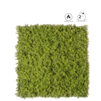 Tappeto erba 100x100 verde ch.