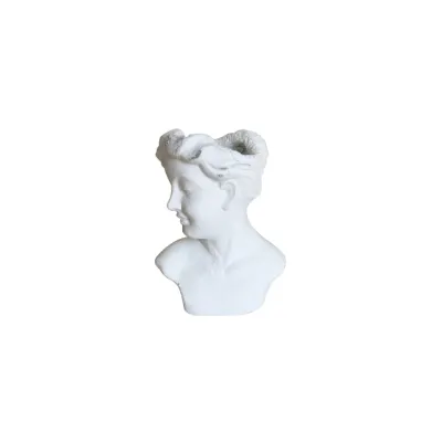 Testa portavaso donna h.21