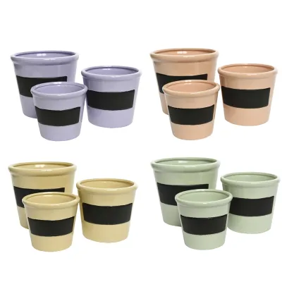 Cachepot terracotta d.15 (set 3)