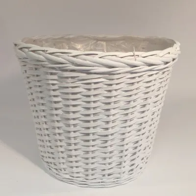 Cvr-cachepot bianco d.25
