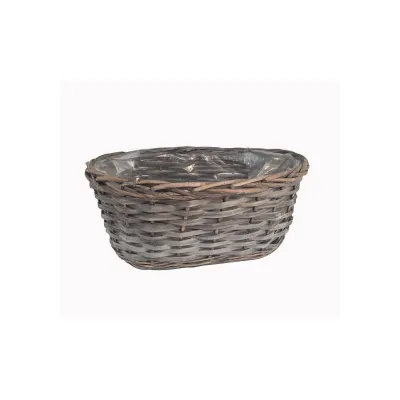 Cvr - vaschetta rattan 30x18 grigio