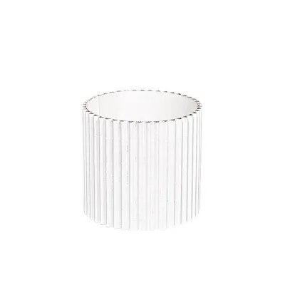 Scatola cartone d.13 ond.bianco (pz.12)