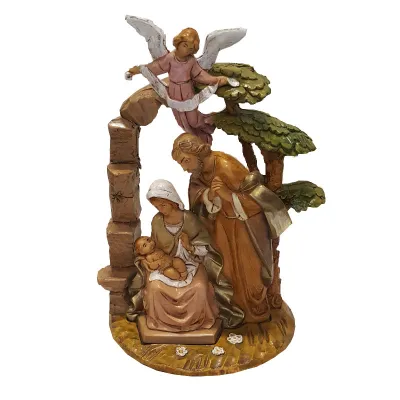 Natività resina cm 18