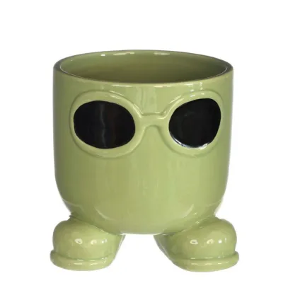 Cachepot sunshine d.13 verde chiaro
