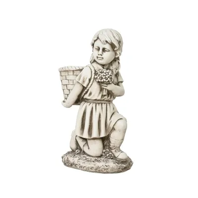 Statua bambina resina h.57