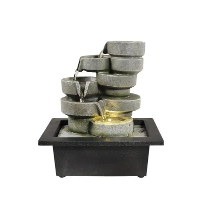 Fontana resina 16x21 h.24