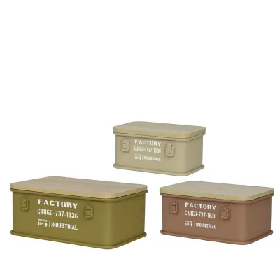 Casse metallo 46x31 (set 3)