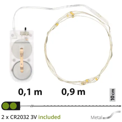 Ldb-catena 010 led bianca batteria