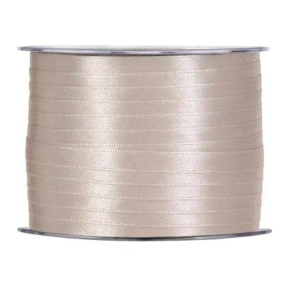 Nastro doppio raso mm.03 m.100 avorio