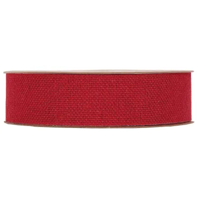 Nastro polycotton mm.25 m.20 rosso