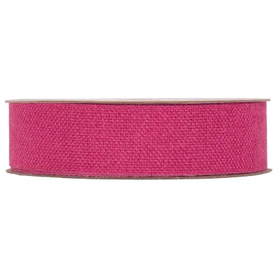Nastro polycotton mm.25 m.20 fucsia