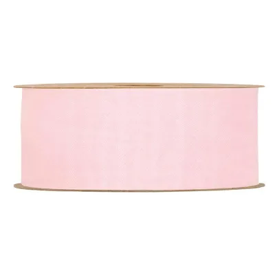 Nastro organza matt mm.40 m.20 rosa