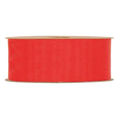 Nastro organza matt mm.40 m.20 rosso