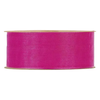 Nastro organza matt mm.40 m.20 fucsia