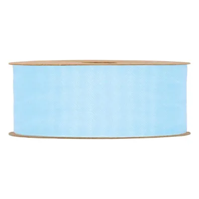 Nastro organza matt mm.40 m.20 azzurro