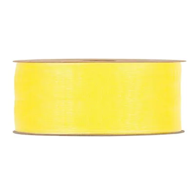 Nastro organza matt mm.40 m.20 giallo