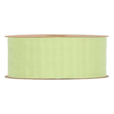 Nastro organza matt mm.40 m.20 lime