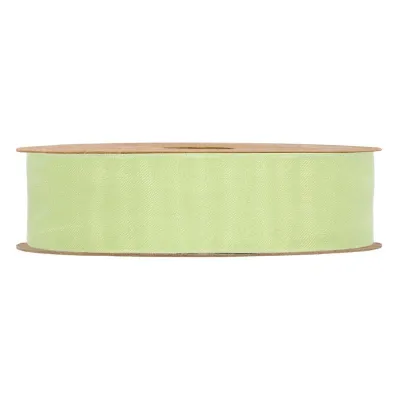 Nastro organza matt mm.25 m.20 lime