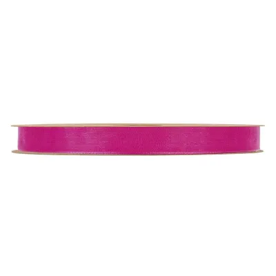 Nastro organza matt mm.10 m.50 fucsia