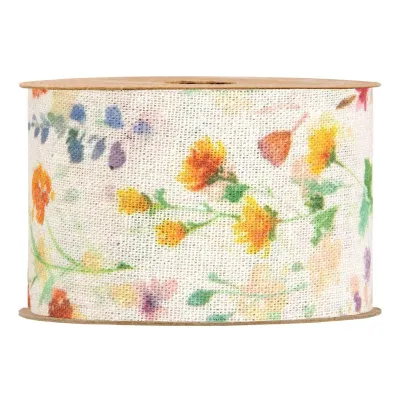 Nastro multi flowers mm.63 m.20