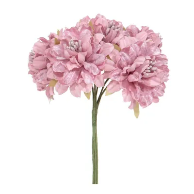 Dahlia mazzolino cm.13 rosa ant. (pz.12)