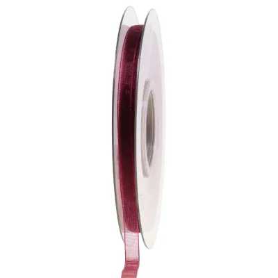 Nastro organdy mm.06 m.50 bordeaux
