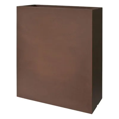 Fioriera pvc 30x70 h.90 ruggine