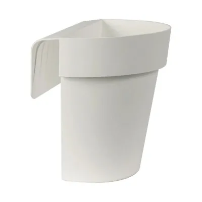 Up-vaso da balcone cm.25 bianco