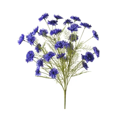 Fiordaliso mazzo cm.50 blu