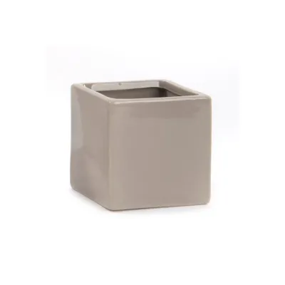 Ba-cubo ceramica 7x7 tortora