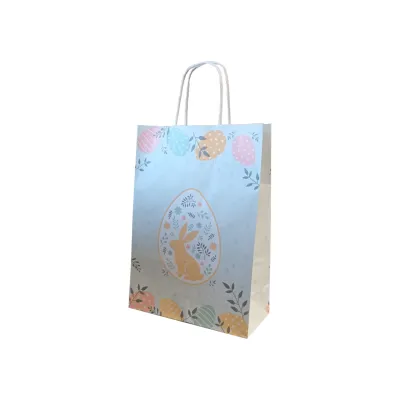 Shopper  22x31 carta pasqua (pz.25)   