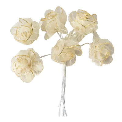 Rosellina pick cm.3 oro (pz.12)
