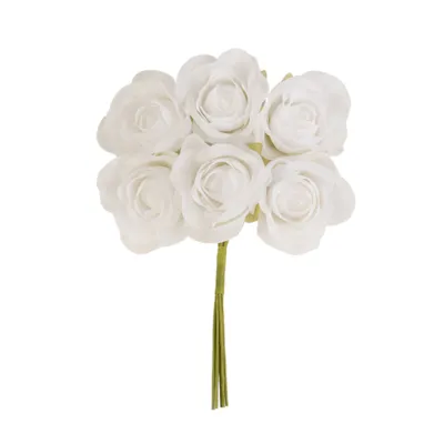 Rosa pick cm.4 bianco (pz.72)