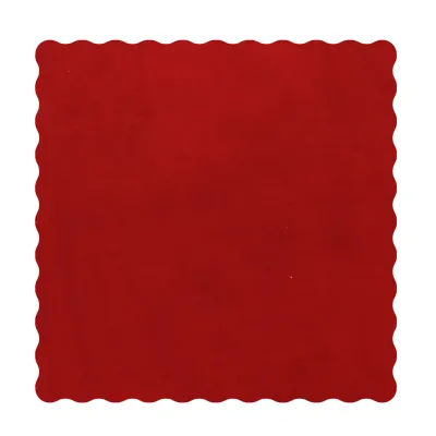 Quadro organza 24x24 rosso (pz.50)