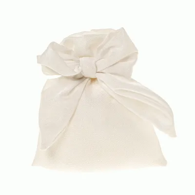 Sacchettino tessuto 10x12 bianco (pz.12)