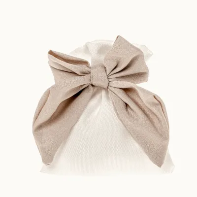 Sacchettino tessuto 10x12 beige (pz.12)