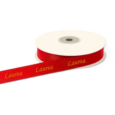 Nastro laurea mm.10 m.25 rosso