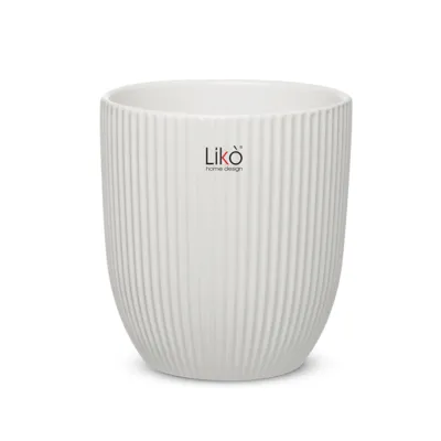 Crb-cachepot d.13 bianco