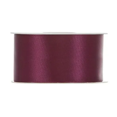 Nastro doppio raso mm.40 m.25 wine