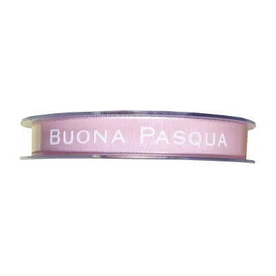 Nastro buona pasqua mm.15 m.20 rosa
