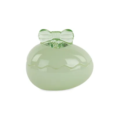 Uovo conten.vetro 11x9 h.10 verde