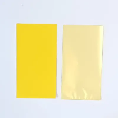 Buste 08x15 perlato bicolor giallo (pz.50)