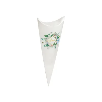 Cono portariso cm.19 fiori (pz.10)