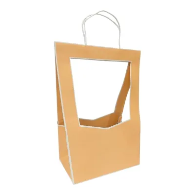 Portafiori carta 12x23 h.38 pesca